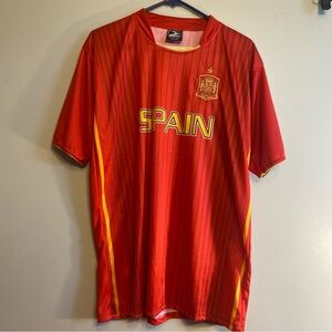 Y2K Drako Spain FIFA World Cup Championship Champs MLS Soccer Jersey One Size